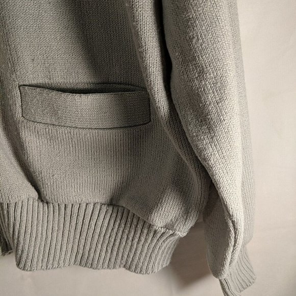 Pride of the West 100% Piltrol Lavender Purple Grey Cardigan Sweater - Picture 5 of 11